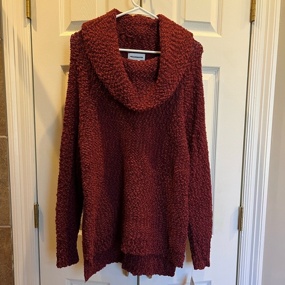Liz Claiborne Sweaters - Liz Claiborne burgundy passion tunic sweater. Women’s size XL. Brand new!